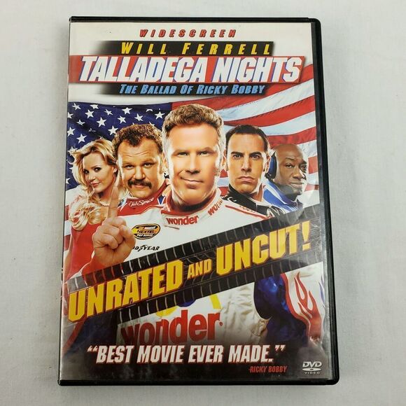 Talladega Nights: The Ballad of Ricky Bobby (2006 Film) Comedy/Sport [DVD] - Picture 1 of 3